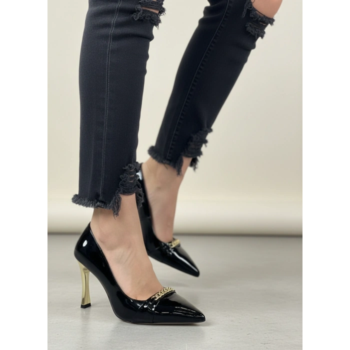 TREND SIYAH STİLETTO