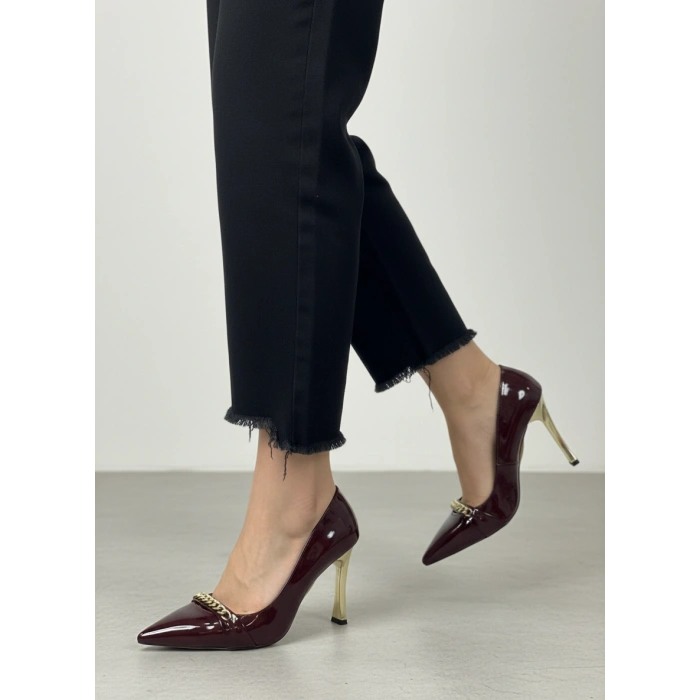 TREND BORDO STİLETTO