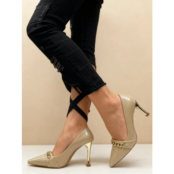 TREND KREM STİLETTO