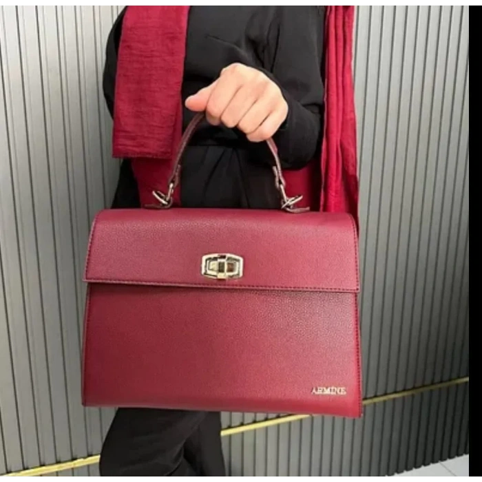 Armine Bordo Çanta