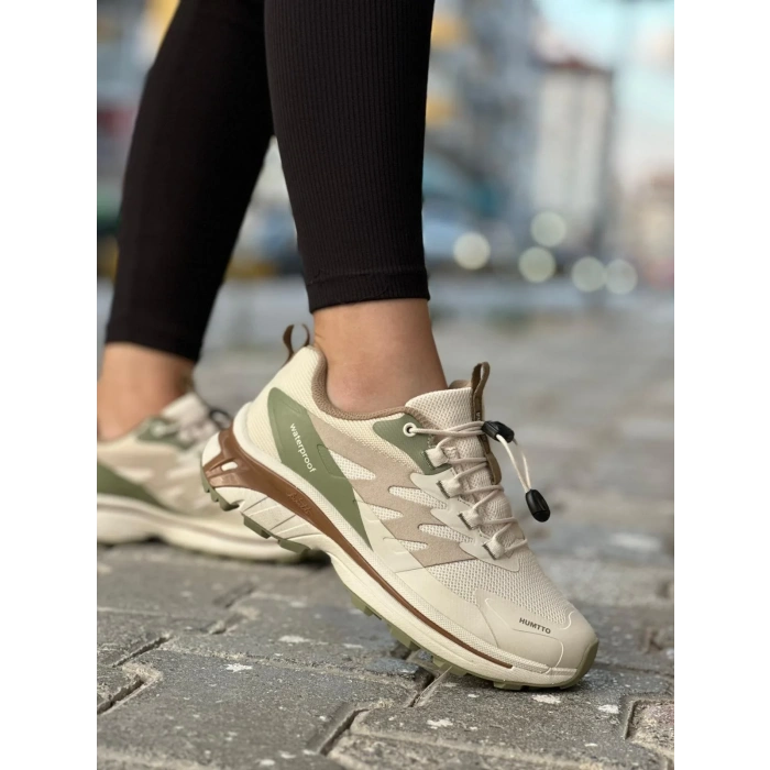 Humtto 850082b Bej Yeşil Waterproof