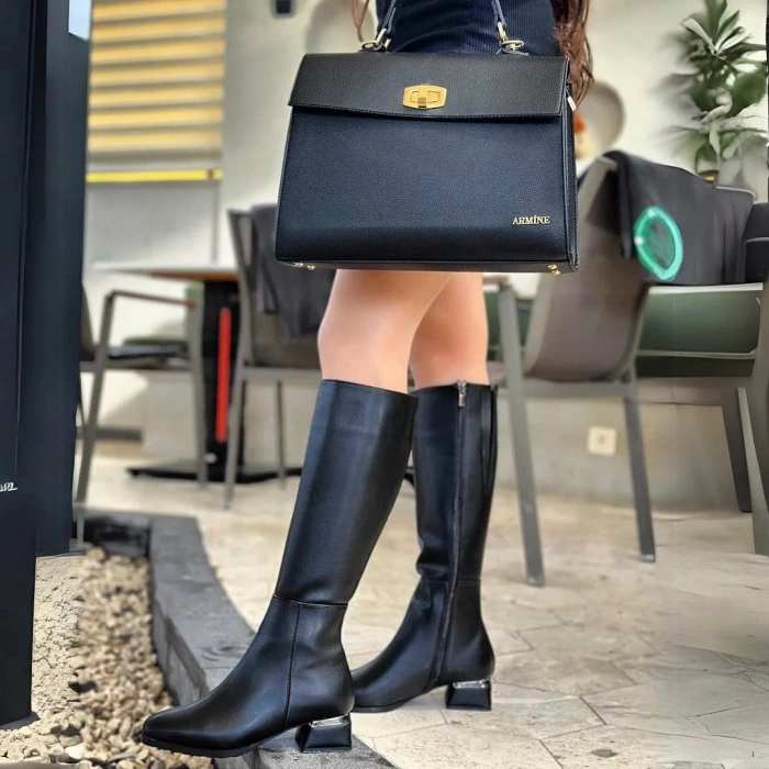 Markopark Siyah Tpk Cizme