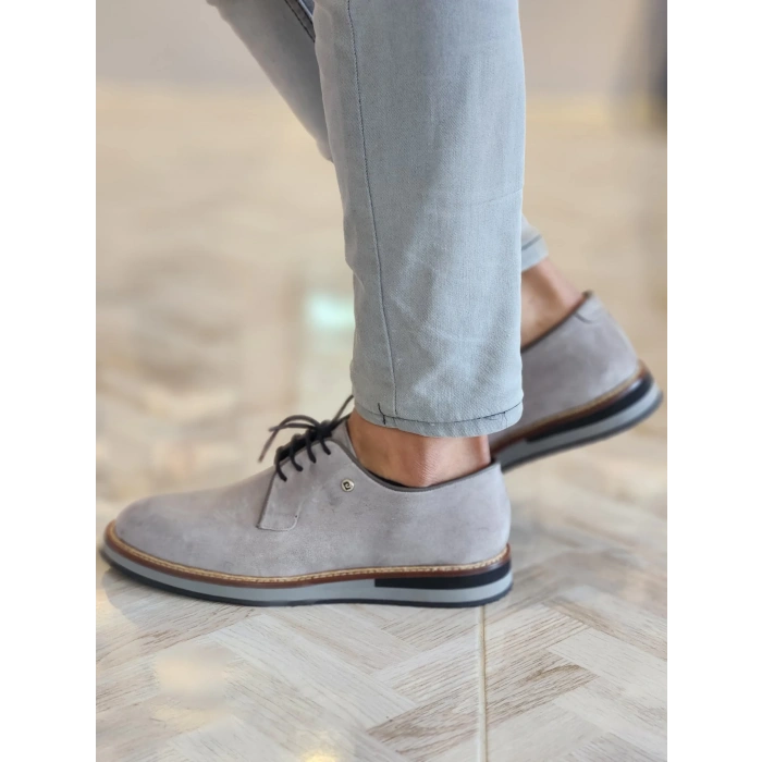 Pierre Cardin 16544 Premium Gri Süet