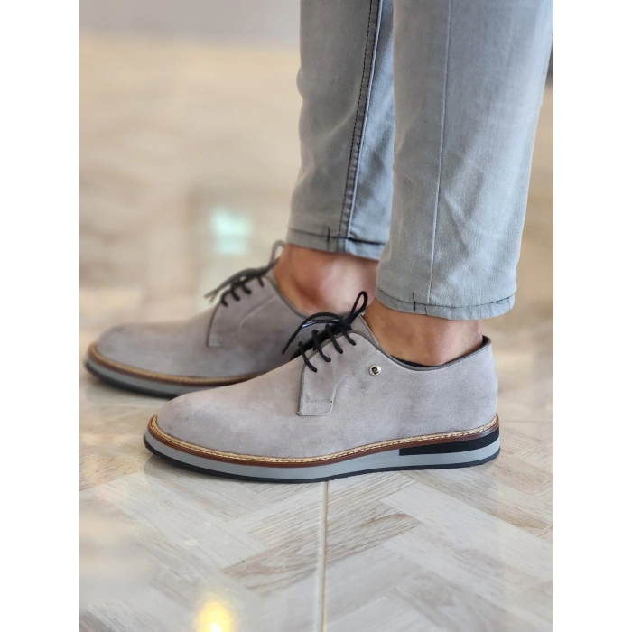 Pierre Cardin 16544 Premium Gri Süet