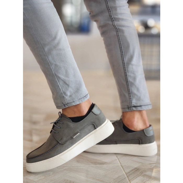 Pierre Cardin 90418 Pc Light Gri Nubuk