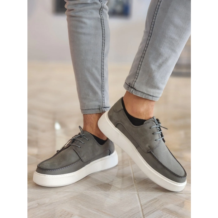 Pierre Cardin 90418 Pc Light Gri Nubuk