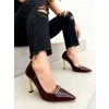 TREND BORDO STİLETTO
