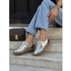 FLOOR PARİS GOLD DERİ SNAKER