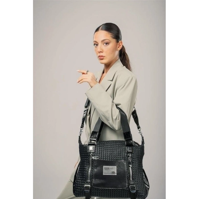 Ebga Siyah Cilt Kol Ve Omuz Çantası