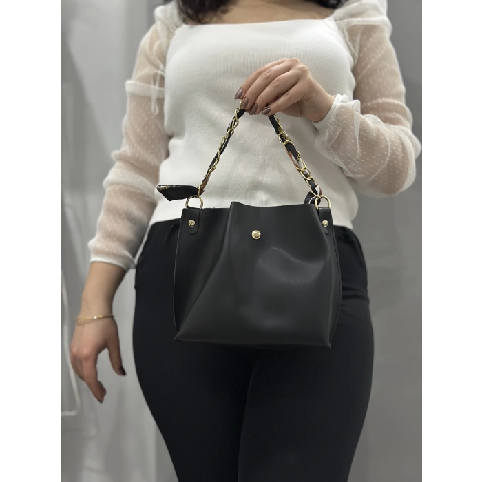 Siyah cilt zrm çanta