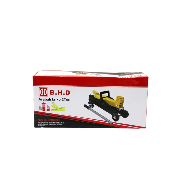 2 Ton Tekerlekli Timsah Kriko 125-300 mm