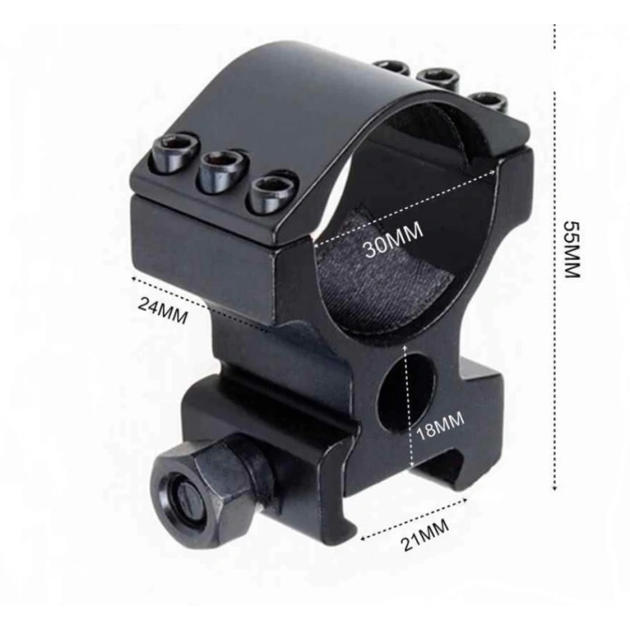 30mm/21mm  Için Lazer,fener Bağlama Aparatı