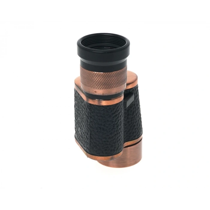 6x24  Baıgısh, Askeri Tarzi Pirinç Ve Deri Kaplamalı, Deri Çantalı Monocular Dürbün Princ