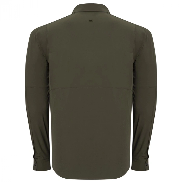 Alpinist Natriks Uzun Kollu Erkek Gömlek Haki (600702)