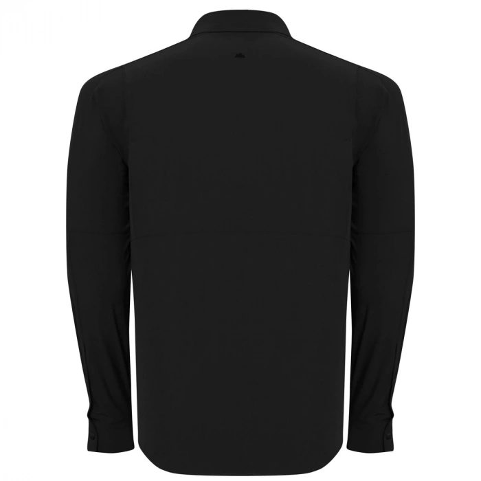 Alpinist Natriks Uzun Kollu Erkek Gömlek Siyah (600702)