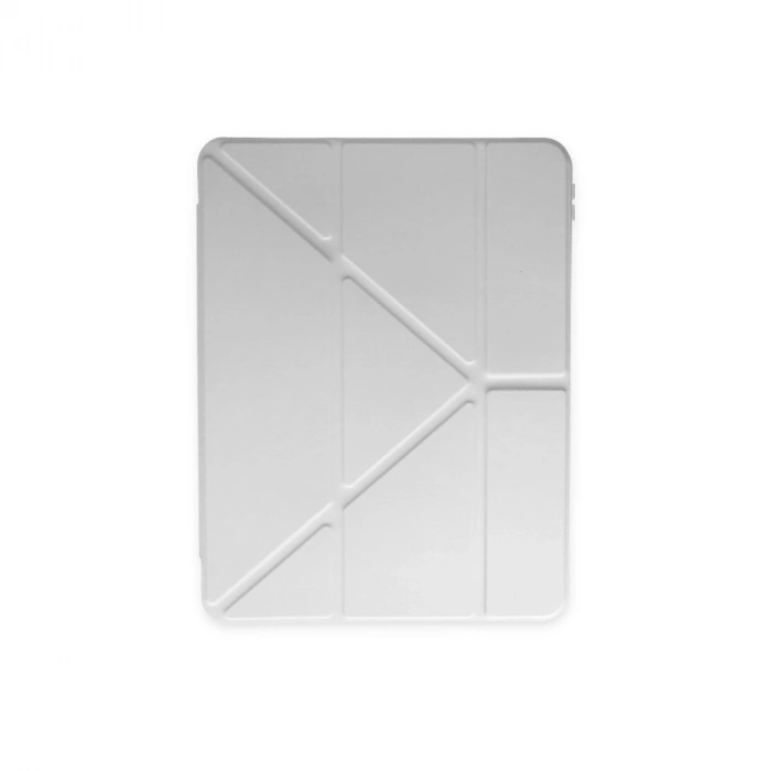 Apple İpad 9.7 (2018) Kılıf Kalemlikli Mars Tablet Kılıfı - Gri