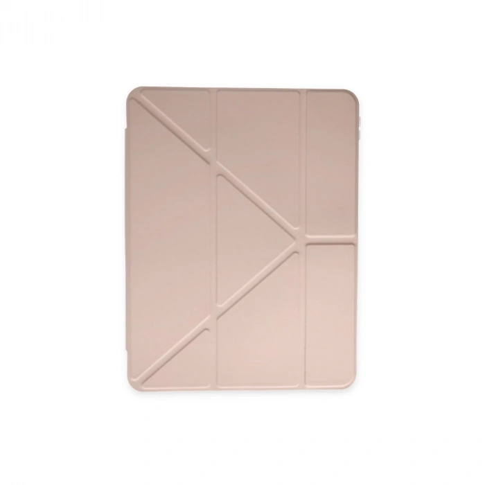 Apple İpad 9.7 (2018) Kılıf Kalemlikli Mars Tablet Kılıfı - Rose Gold