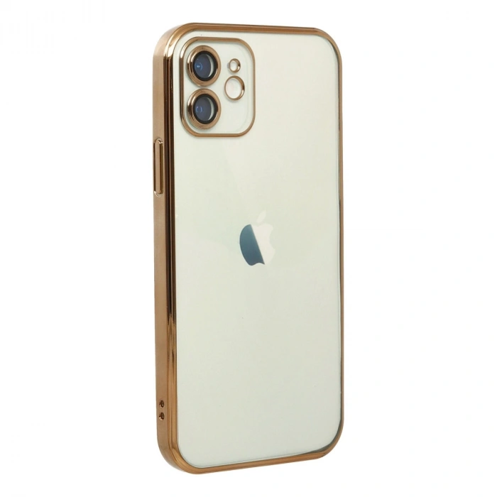 Apple İphone 11 Kılıf Razer Lensli Silikon - Gold