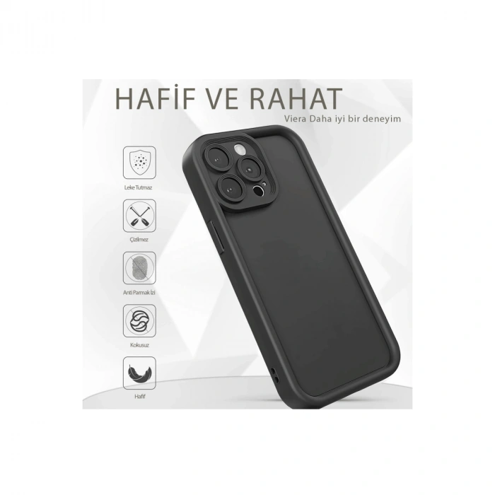 Apple İphone 11 Kılıf Viera Silikon - Krem