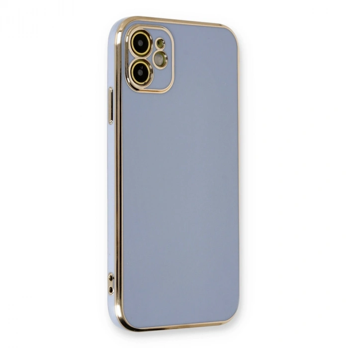 Apple İphone 11 Kılıf Volet Silikon - Mavi
