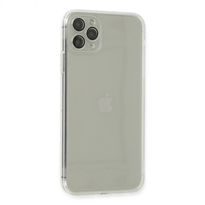 Apple İphone 11 Pro Max Kılıf Fly Lens Silikon - Şeffaf