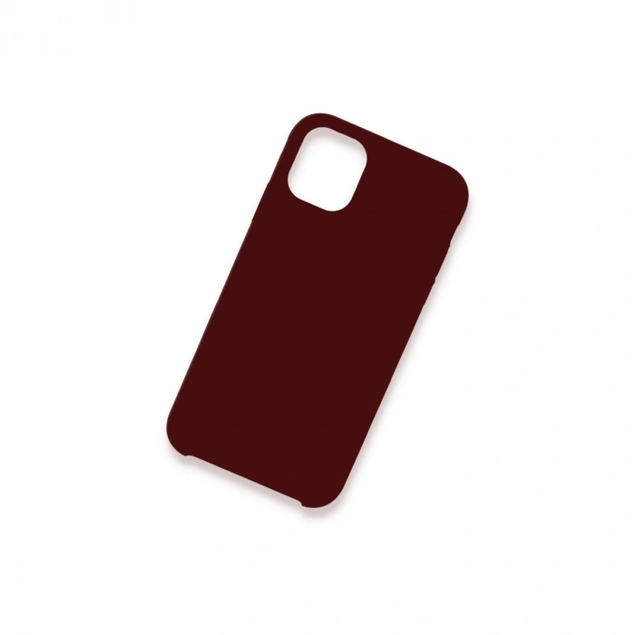 Apple İphone 11 Pro Max Kılıf Lansman Legant Silikon - Bordo