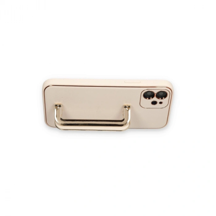 Apple İphone 12 Kılıf Coco Elit Kapak - Gold