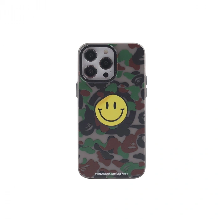 Apple İphone 13 Pro Kılıf Apollo Magneticsafe Desenli Kapak - Apollo Siyah - 4