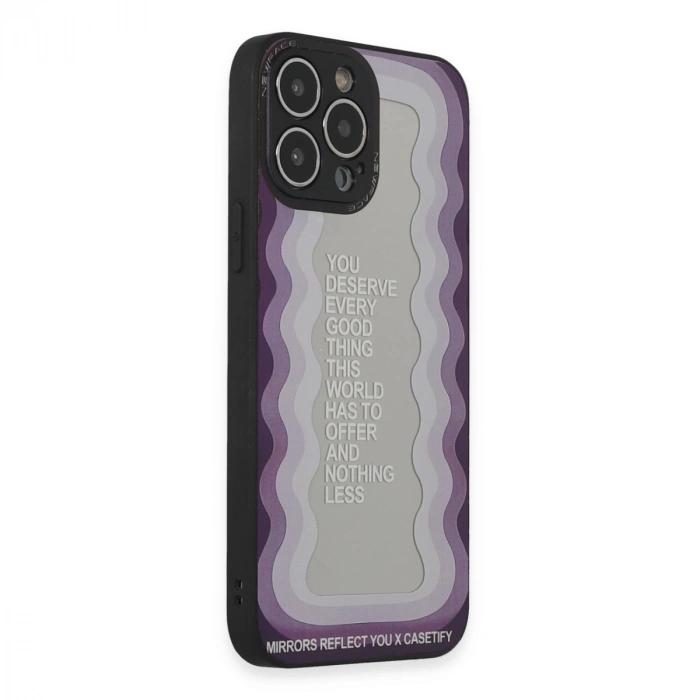Apple İphone 13 Pro Kılıf Mirror Desenli Kapak - Mirror - 5
