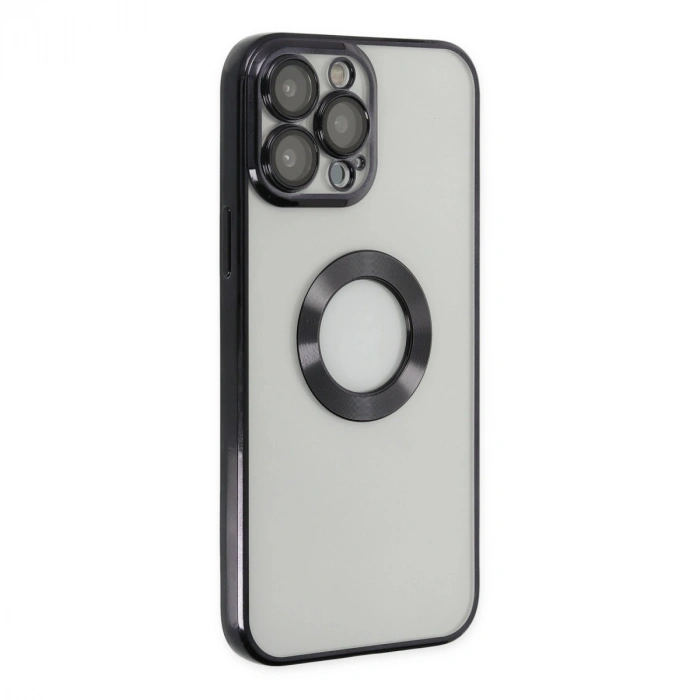 Apple İphone 13 Pro Kılıf Slot Silikon - Siyah
