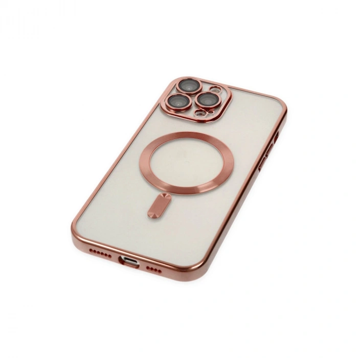 Apple İphone 13 Pro Max Kılıf Kross Magneticsafe Kapak - Rose