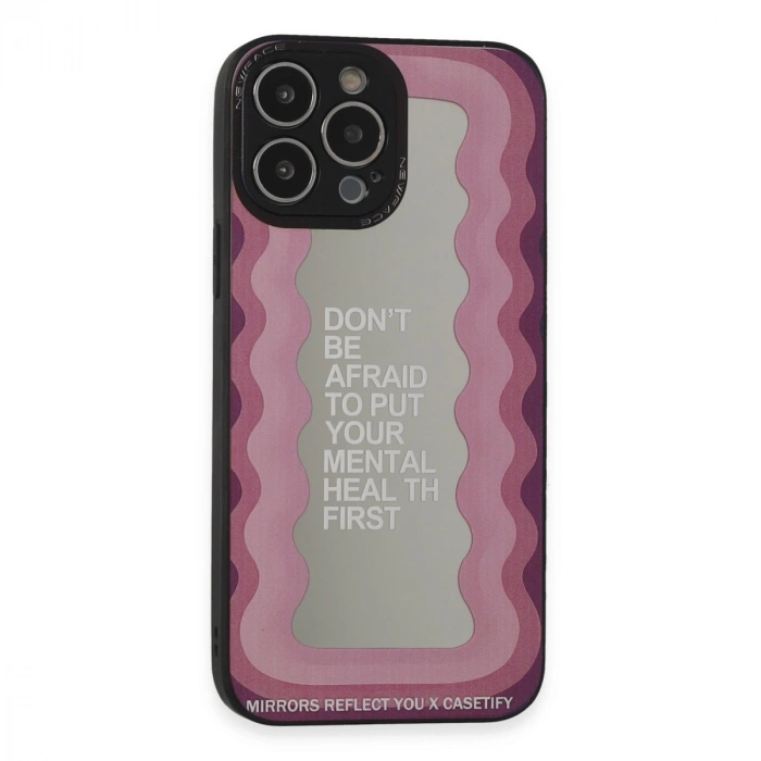 Apple İphone 13 Pro Max Kılıf Mirror Desenli Kapak - Mirror - 11