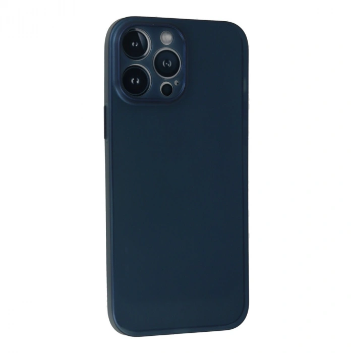 Apple İphone 13 Pro Max Kılıf Pp Ultra İnce Kapak - Mavi