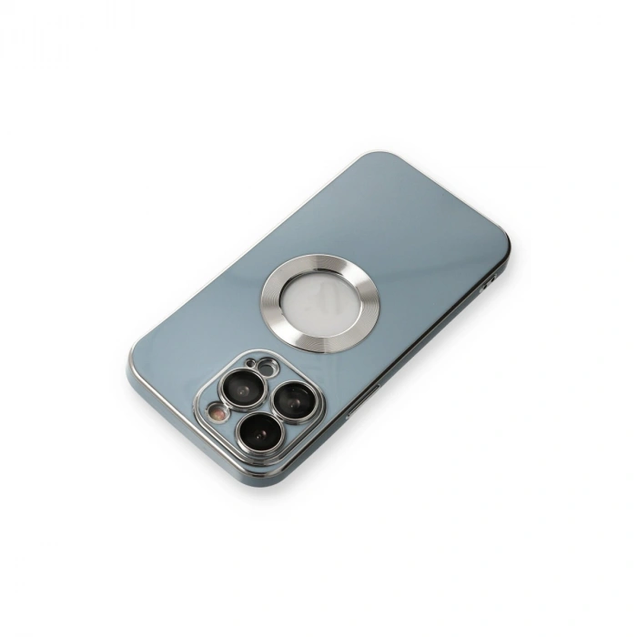 Apple İphone 13 Pro Max Kılıf Store Silikon - Sierra Blue
