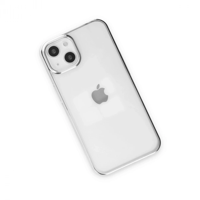 Apple İphone 14 Plus Kılıf Element Silikon - Gümüş