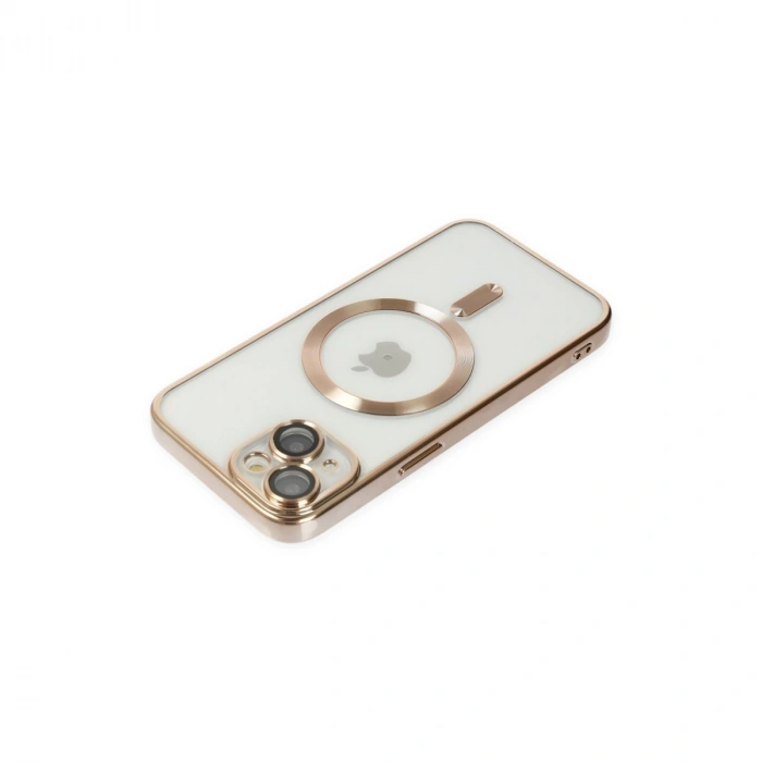 Apple İphone 14 Plus Kılıf Kross Magneticsafe Kapak - Gold