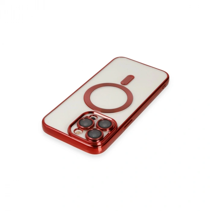 Apple İphone 14 Pro Kılıf Kross Magneticsafe Kapak - Kırmızı