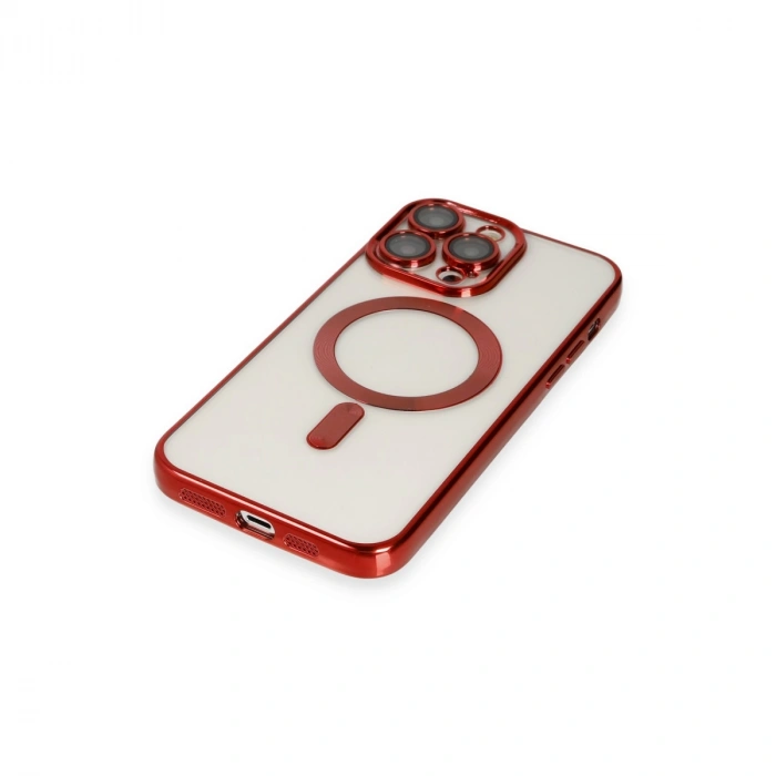 Apple İphone 14 Pro Kılıf Kross Magneticsafe Kapak - Kırmızı