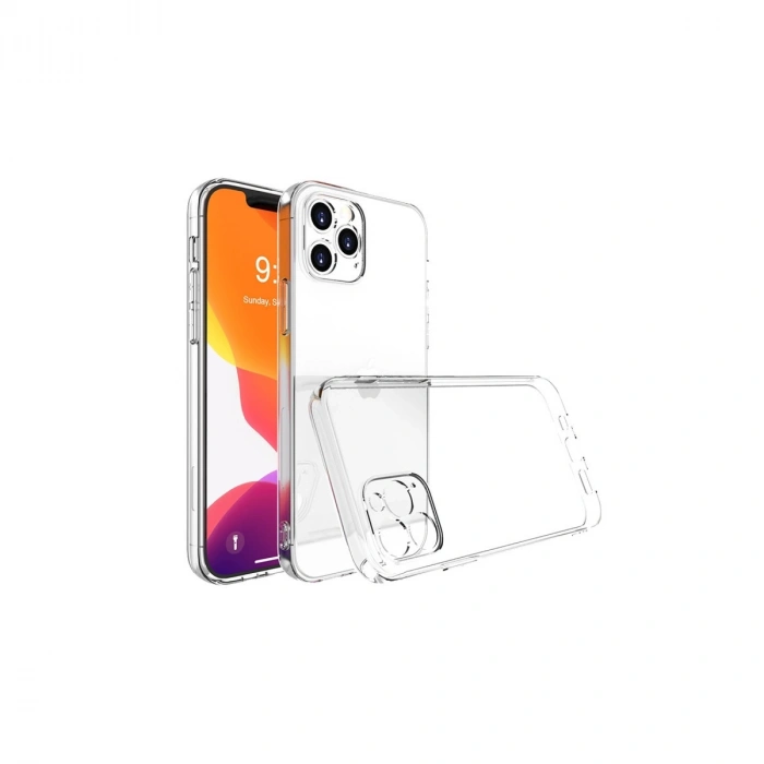 Apple İphone 14 Pro Kılıf Lüx Şeffaf Silikon