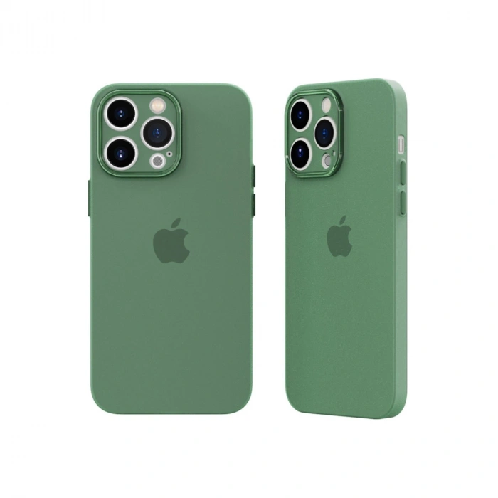 Apple İphone 14 Pro Kılıf Puma Silikon - Yeşil