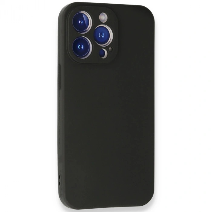 Apple İphone 14 Pro Max Kılıf First Silikon - Siyah