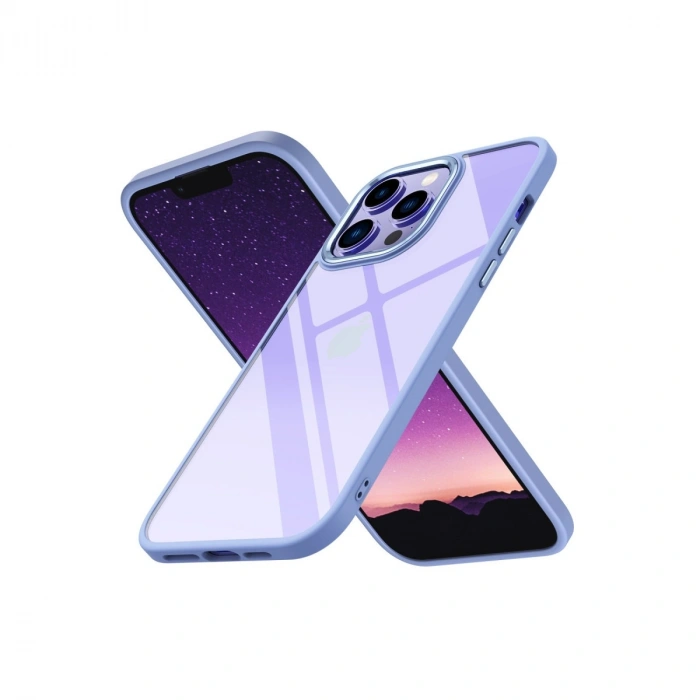 Apple İphone 14 Pro Max Kılıf Power Silikon - Sierra Blue