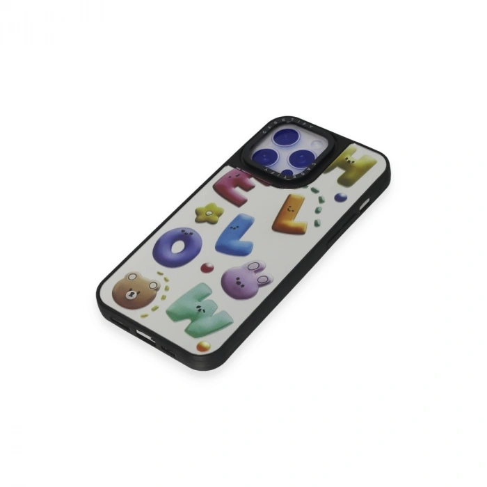 Apple İphone 15 Pro Kılıf Mirror Desenli Kapak - Mirror - 15