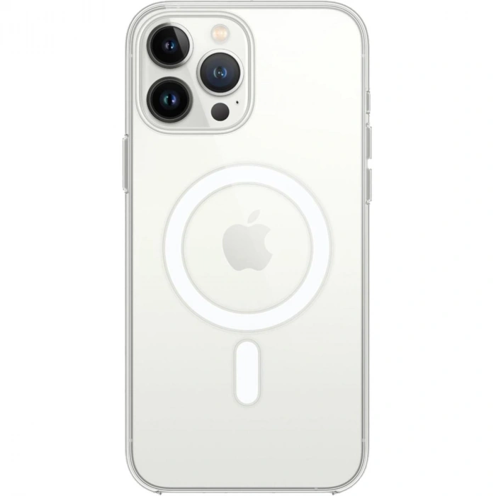 Apple İphone 15 Pro Max Kılıf Pc Real Magsafe Kapak - Şeffaf