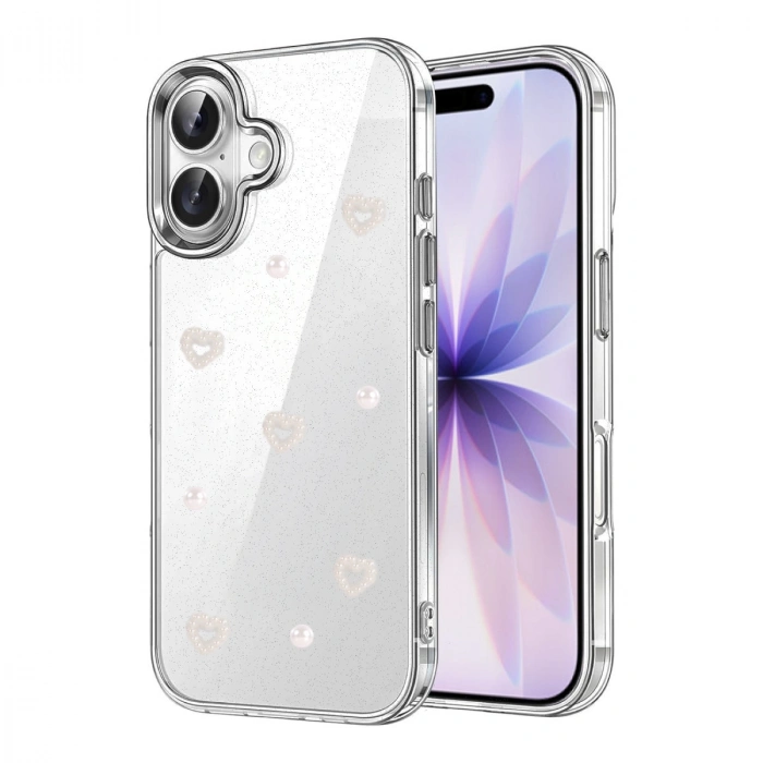 Apple İphone 16 Fiyonk Desenli Kapak - Desen 10