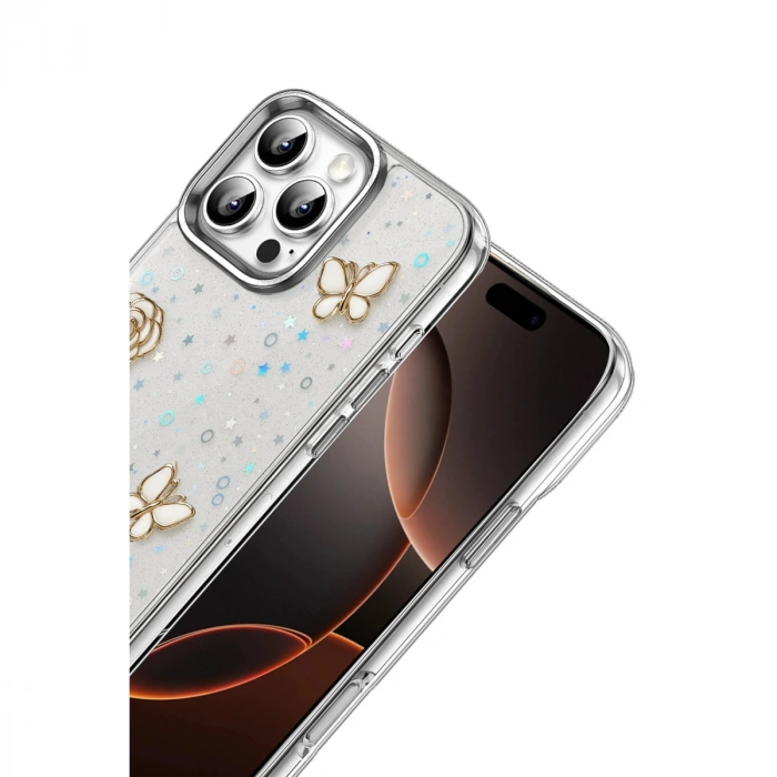 Apple İphone 16e Fiyonk Desenli Kapak - Desen 5