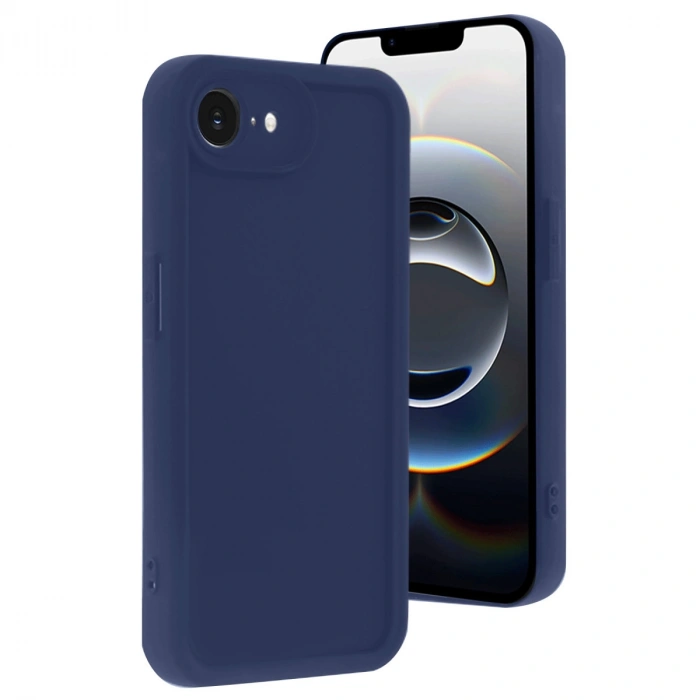Apple İphone 16e Kılıf Viera Silikon - Lacivert