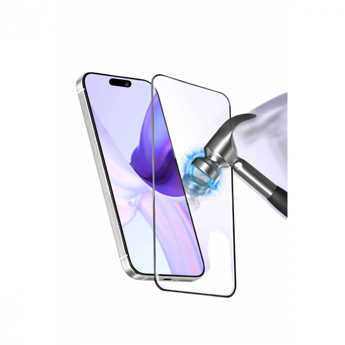 Apple İphone 17 Air Bilvis 3d Cam Ekran Koruyucu - Siyah