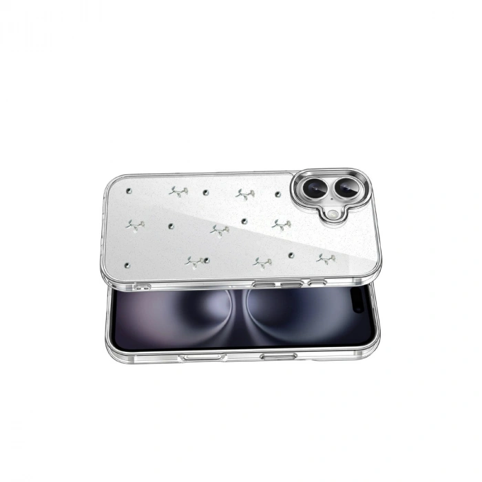 Apple İphone 17 Fiyonk Desenli Kapak - Desen 4
