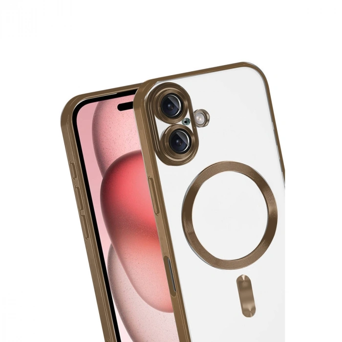 Apple İphone 17 Kross Magneticsafe Kapak - Çöl Titanyum